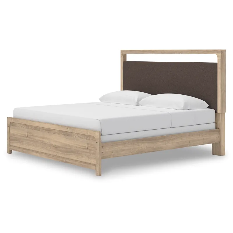 Hollymount King Upholstered Panel Bed