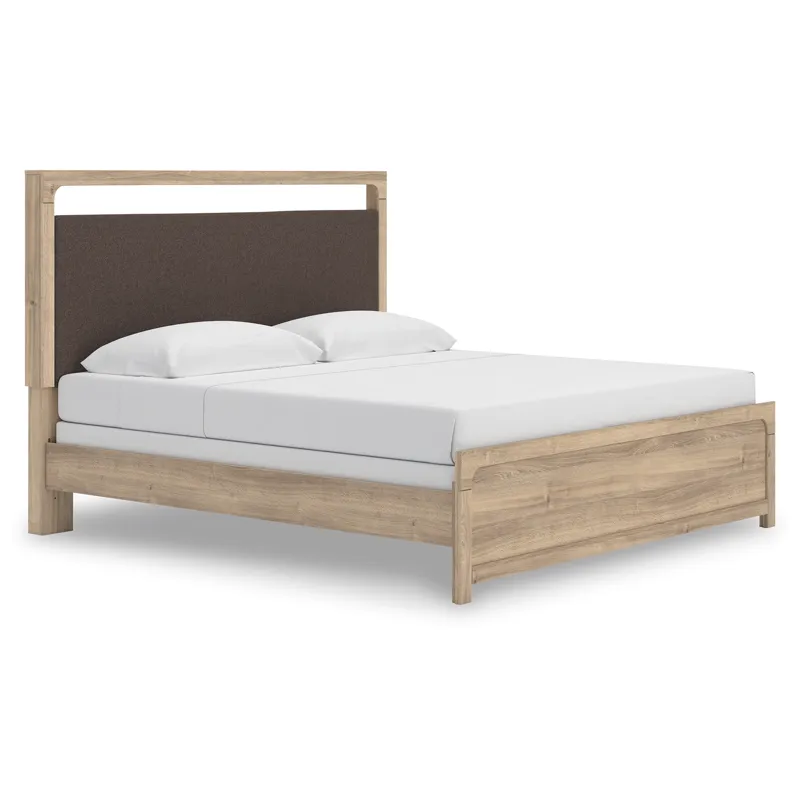Hollymount King Upholstered Panel Bed