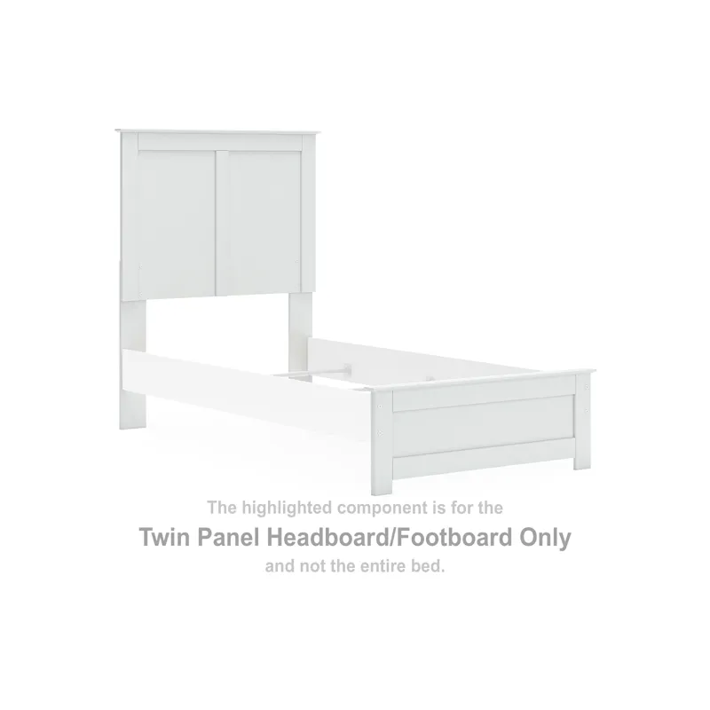 Bostwick Shoals Twin Panel Headboard/Footboard