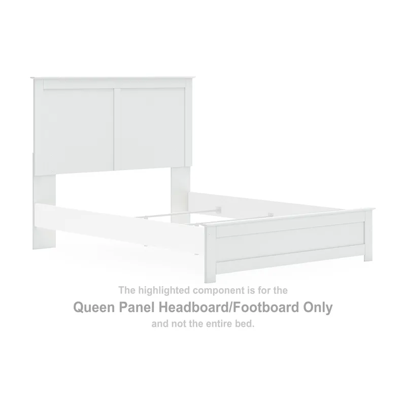 Bostwick Shoals Queen Panel Headboard/Footboard