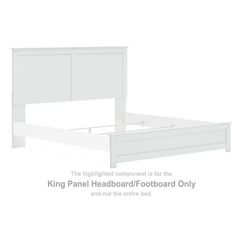 Bostwick Shoals King Panel Headboard/Footboard