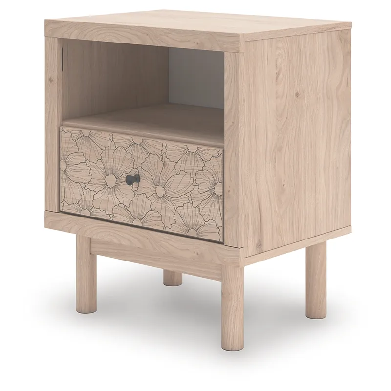 Shapella Twin Day Bed with Storage, Dresser and Nightstand