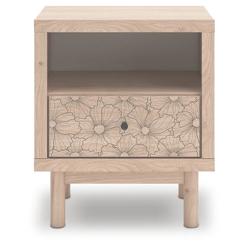 Shapella Twin Day Bed with Storage, Dresser and Nightstand