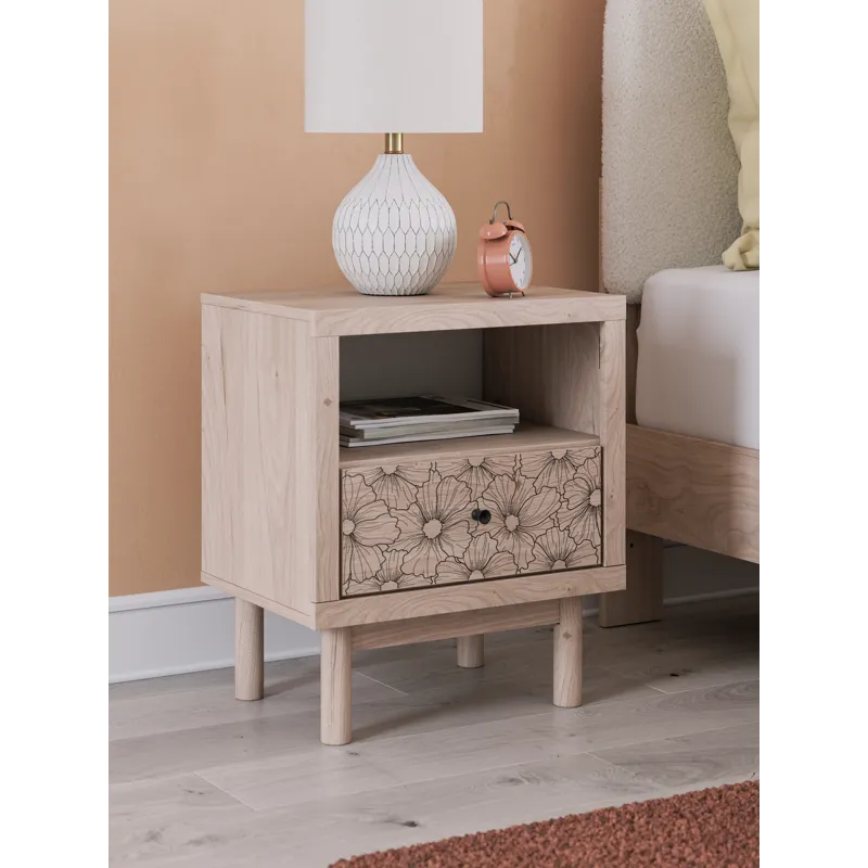 Shapella Twin Day Bed with Storage, Dresser and Nightstand