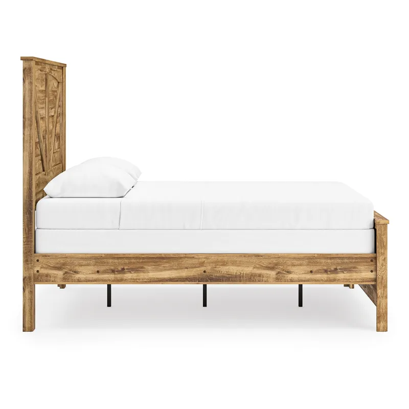 Branstony Queen Crossbuck Panel Bed