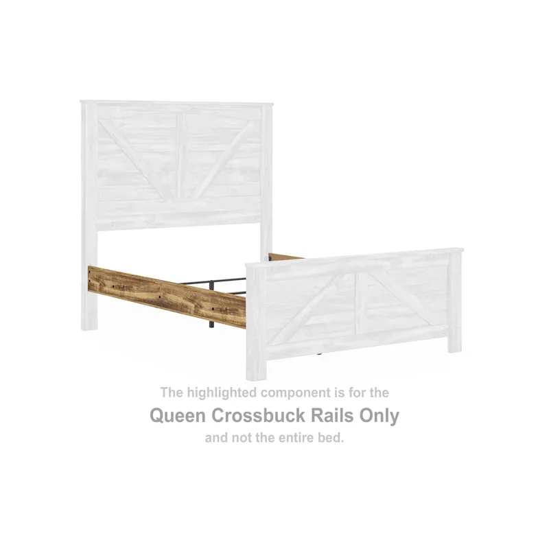 Branstony Queen Crossbuck Rails
