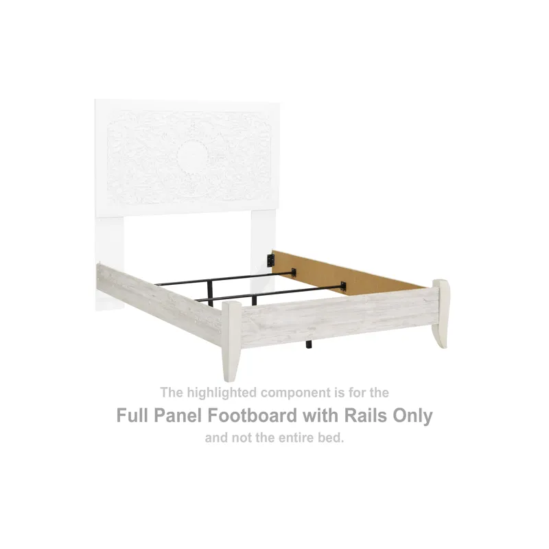 Paxberry Full Panel Footboard with Rails