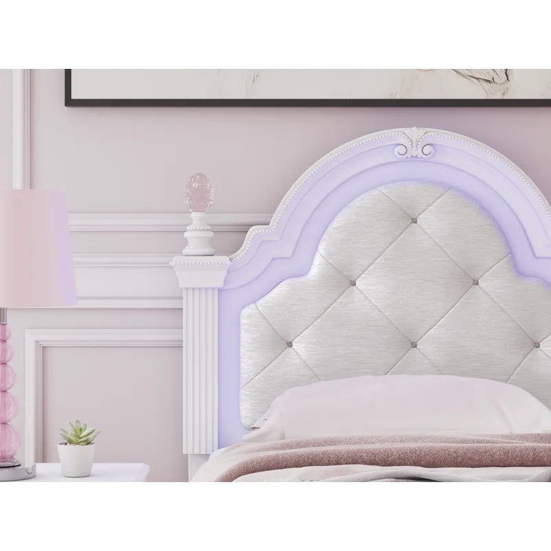 Kozlani Twin Upholstered Panel Headboard