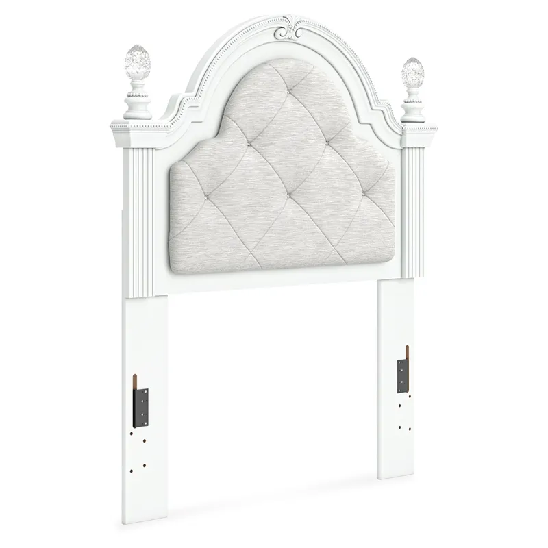 Kozlani Twin Upholstered Panel Headboard
