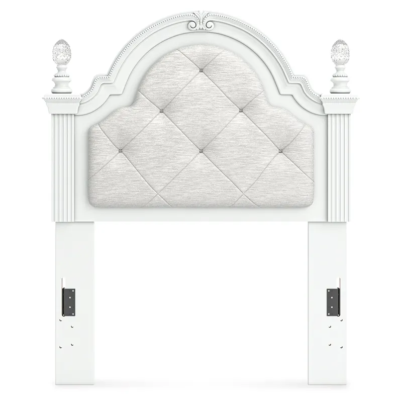 Kozlani Twin Upholstered Panel Headboard