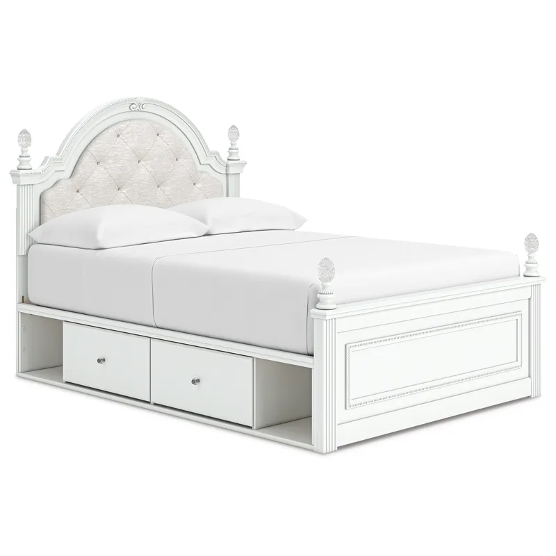 Maylilly Full Upholstered Panel Storage Bed