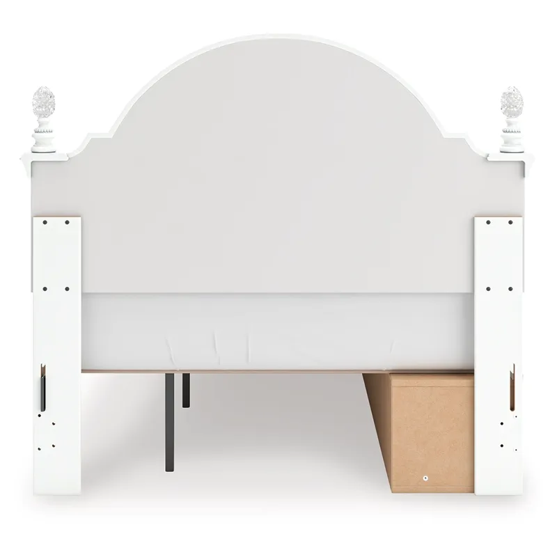 Maylilly Full Upholstered Panel Storage Bed