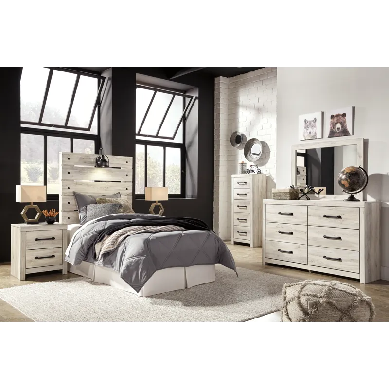 Cambeck Queen Panel Storage Bed, Dresser, Chest and 2 Nightstands