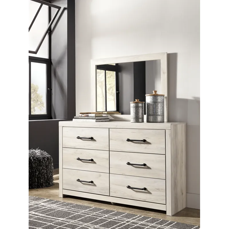 Cambeck Twin Panel Bed, Dresser and Mirror