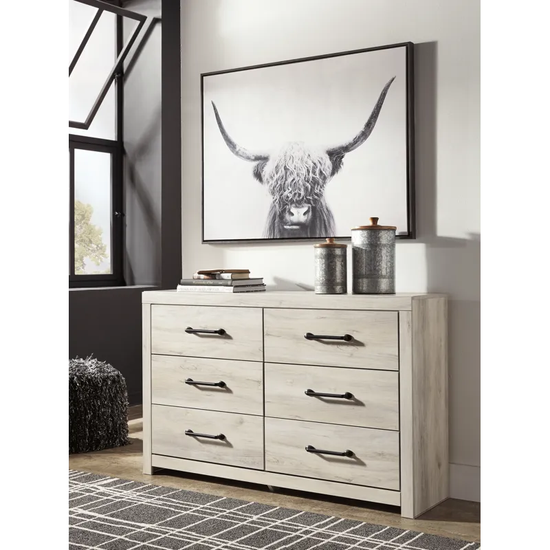 Cambeck King Panel Bed, Dresser and 2 Nightstands