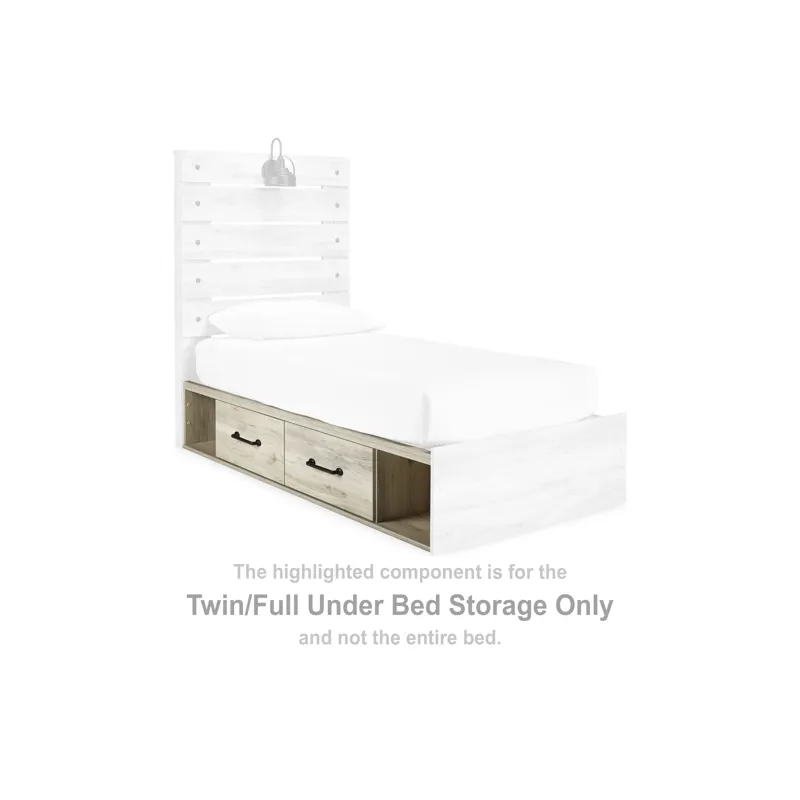 Cambeck Twin/Full Under Bed Storage