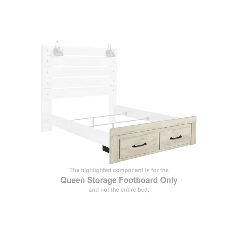 Cambeck Queen Storage Footboard