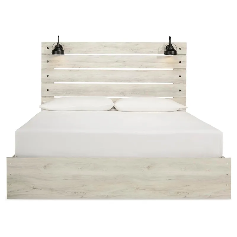Cambeck King Panel Storage Bed, Dresser and Nightstand