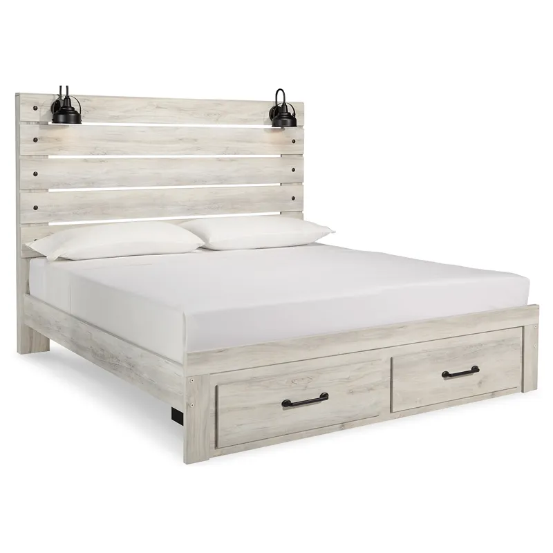 Cambeck King Panel Storage Bed