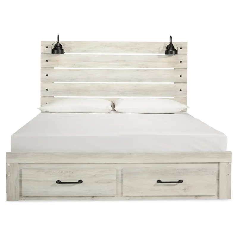 Cambeck King Panel Storage Bed