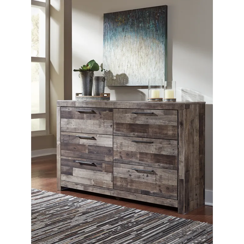 Derekson Full Panel Storage Bed and Dresser