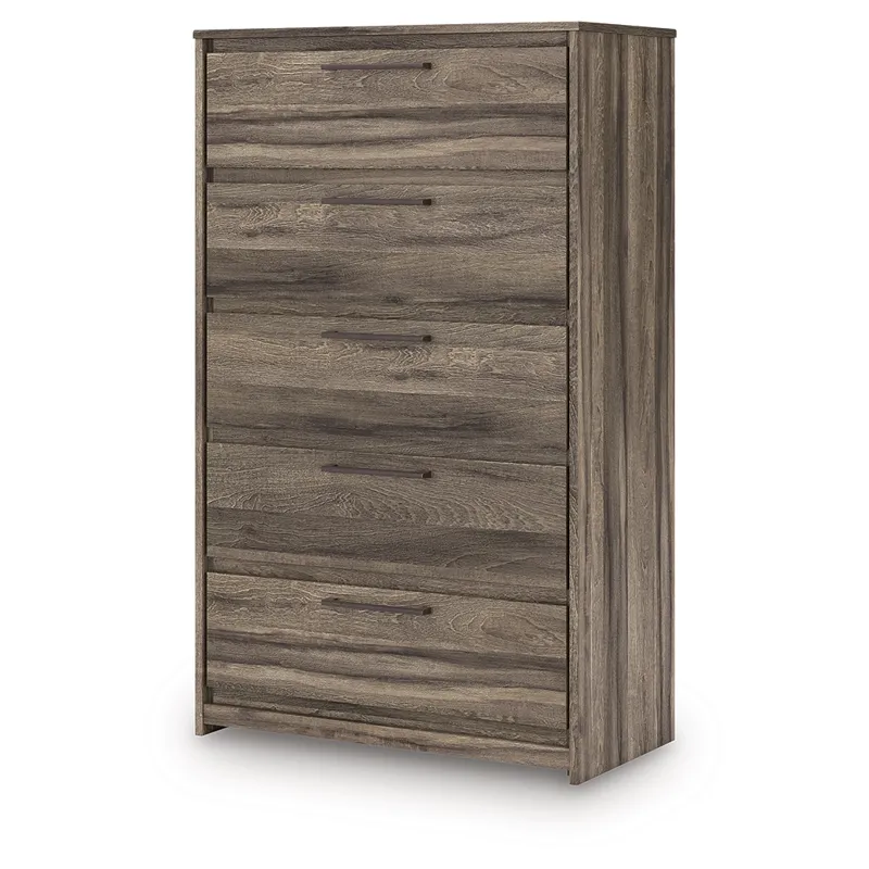 Baystorm King Panel Storage Bed, Chest and Nightstand