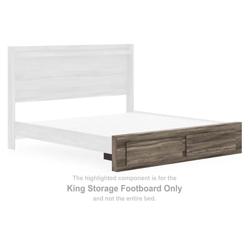 Elbrim King Storage Footboard