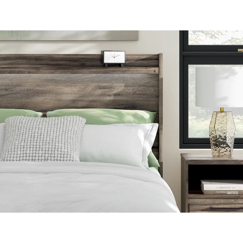 Elbrim Queen Panel Bed, Dresser and Mirror