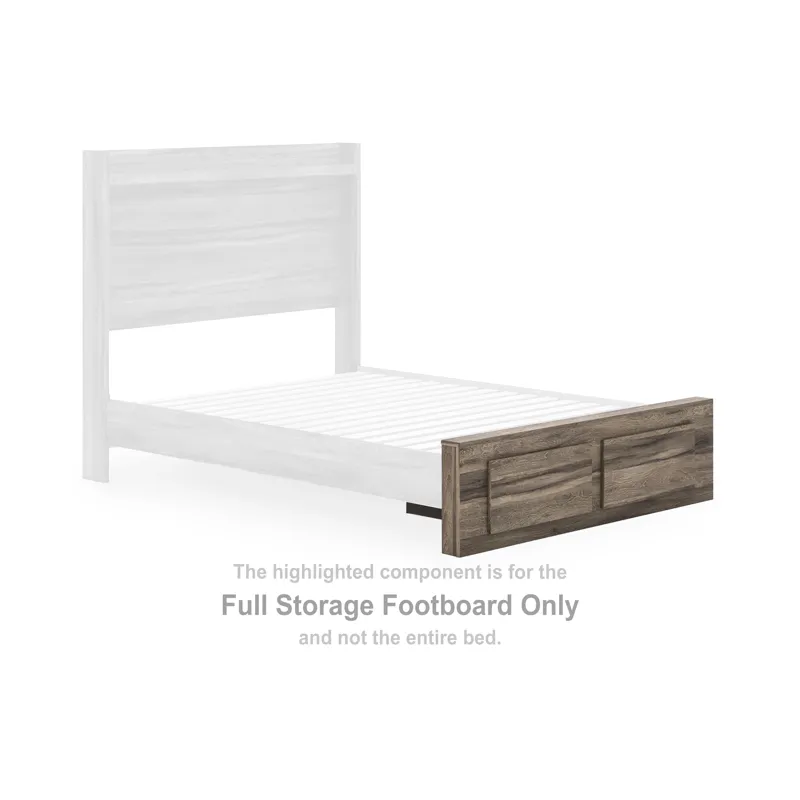 Baystorm Full Storage Footboard