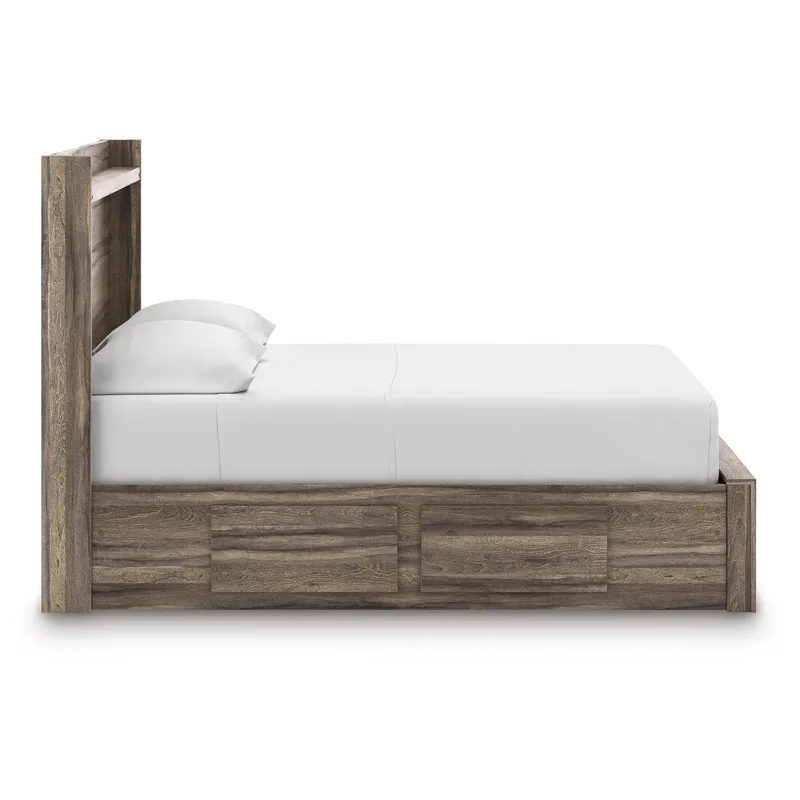 Elbrim Full Panel Storage Bed, Dresser and Mirror
