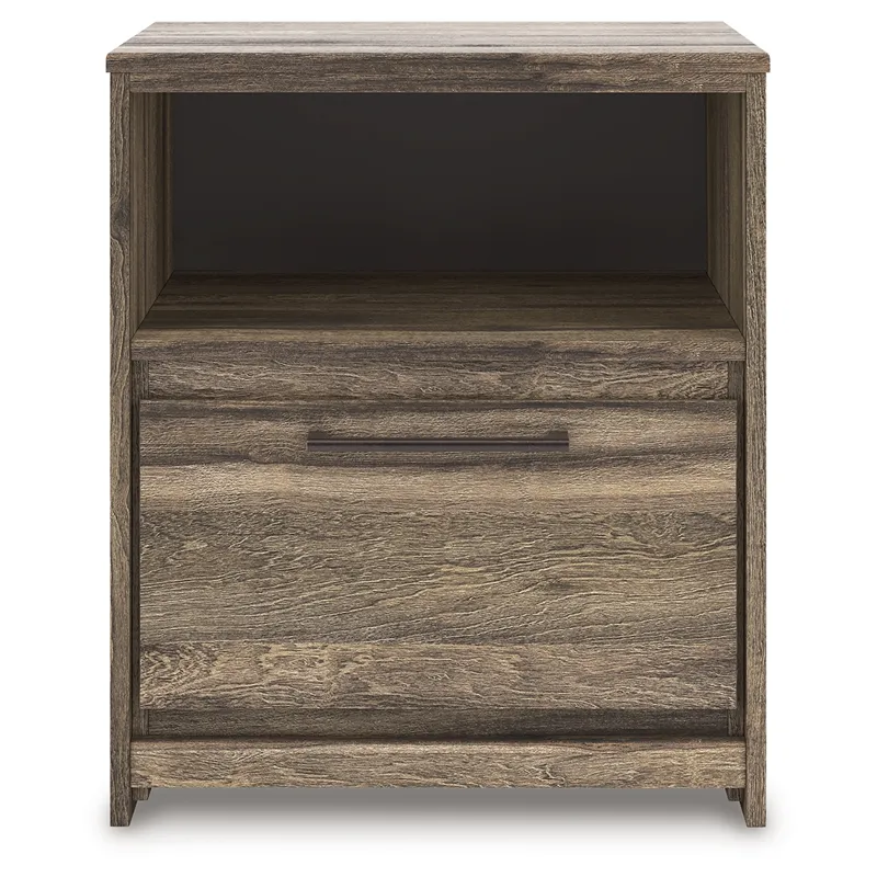 Elbrim Queen Panel Storage Bed, Dresser and Nightstand