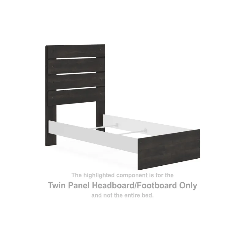 Delmorta Twin Panel Headboard/Footboard