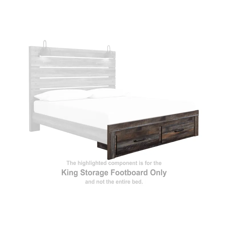 Drystan King Storage Footboard