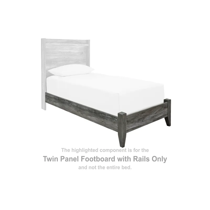 Baystorm Twin Panel Footboard with Rails