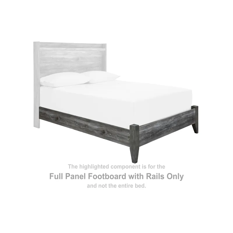 Baystorm Full Panel Footboard with Rails