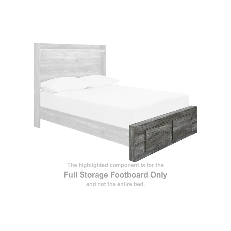 Baystorm Full Storage Footboard
