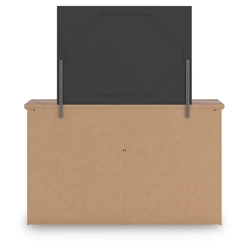 Keithland Queen Poster Bed, Dresser and Mirror