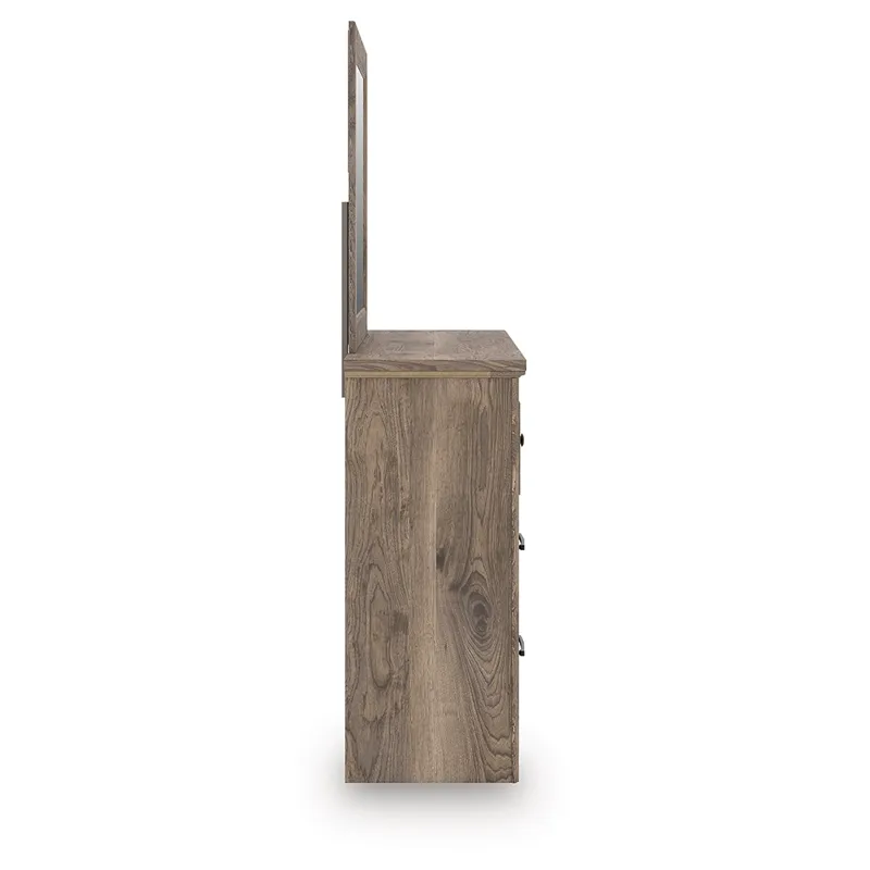 Keithland Queen Poster Bed, Dresser and Mirror