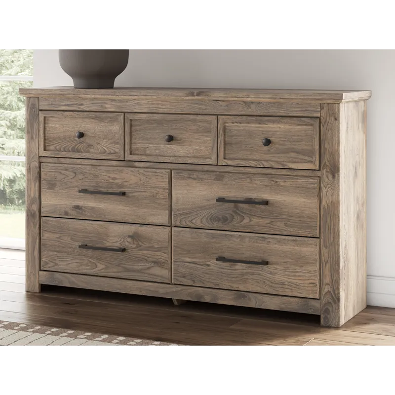 Keithland Queen Panel Bed, Dresser and Nightstand