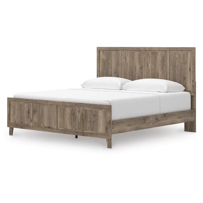 Rusticott King Panel Bed
