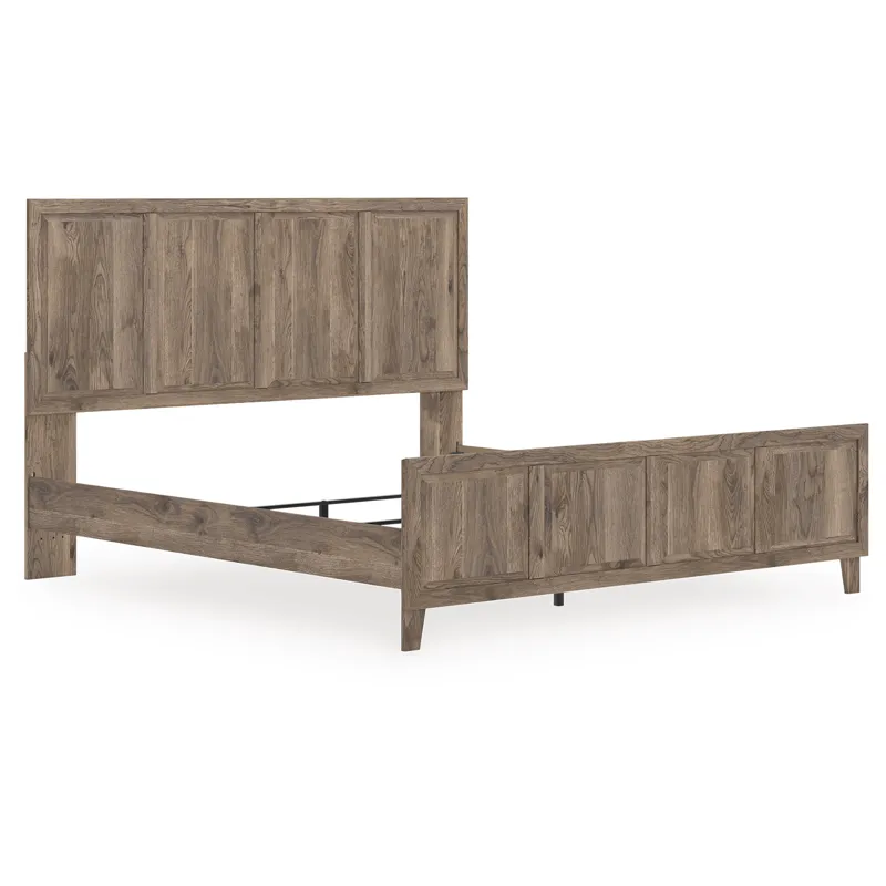 Rusticott King Panel Bed