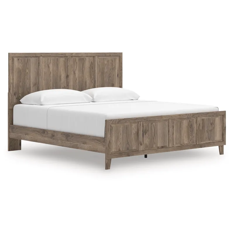 Rusticott King Panel Bed