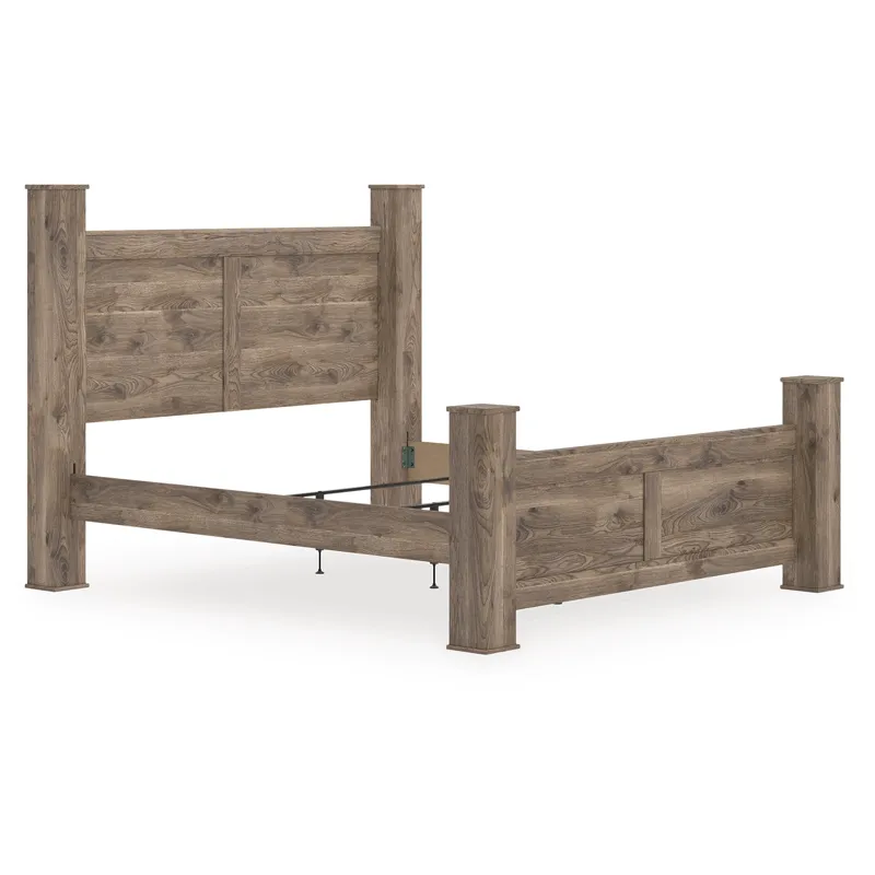 Rusticott King Poster Bed