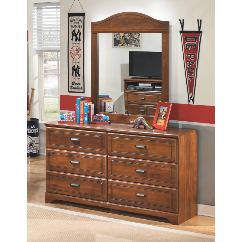 Barchan Dresser and Mirror