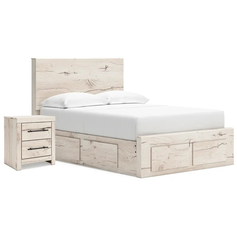 Lawroy Full Storage Bed and Nightstand