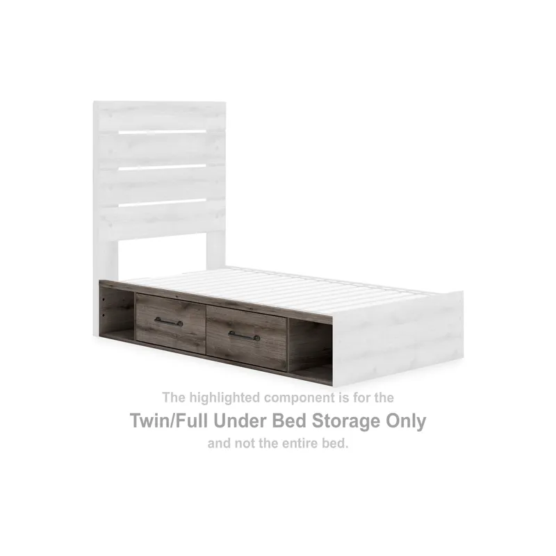 Graystorm Twin/Full Under Bed Storage
