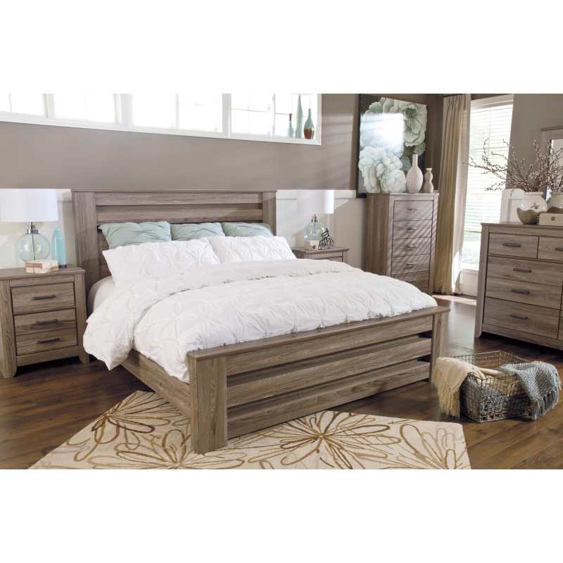 Zelen King Panel Bed B248B4 by Signature Design by Ashley at Sylvan