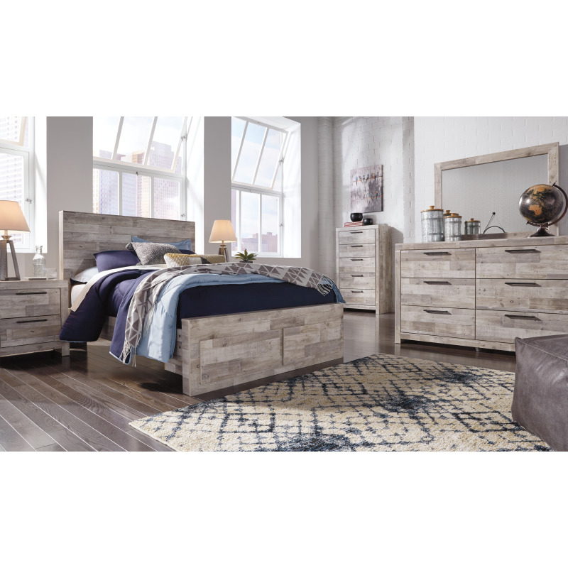 Effie Full Panel Bed with 2 Storage Drawers B255B9 at Ashley HomeStore