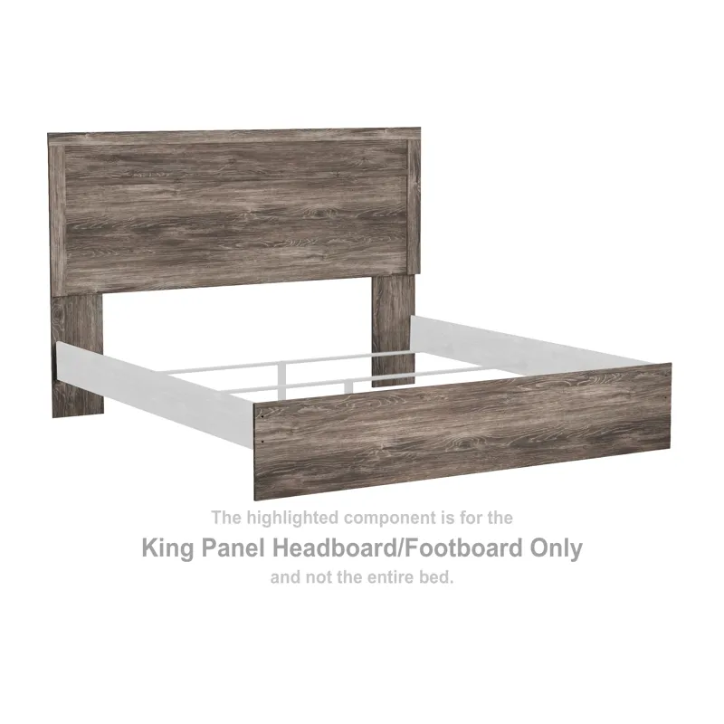 Ralinksi King Panel Headboard/Footboard