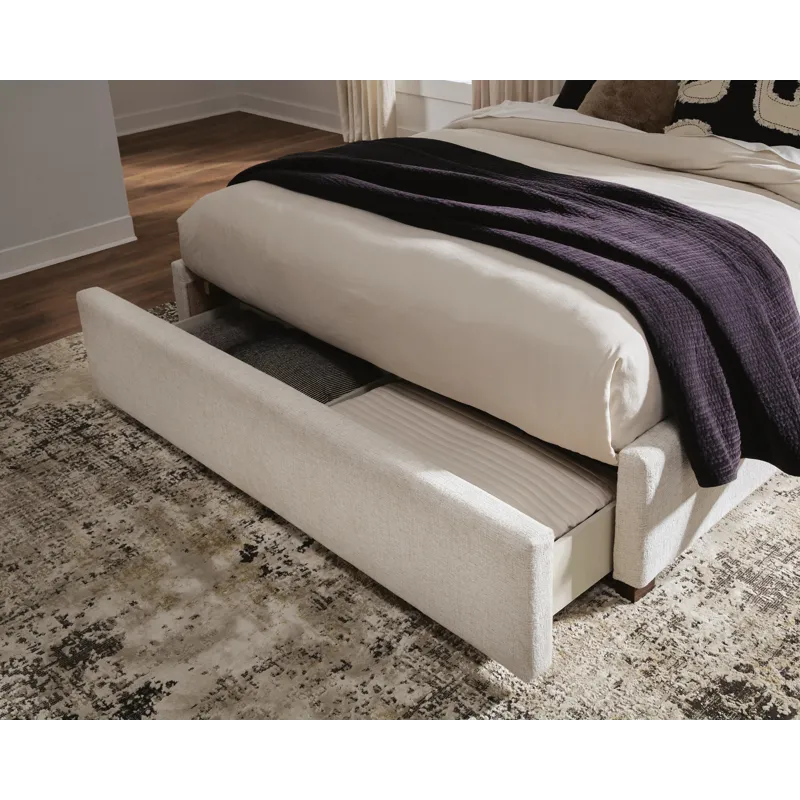 Shoralli Queen Upholstered Storage Bed